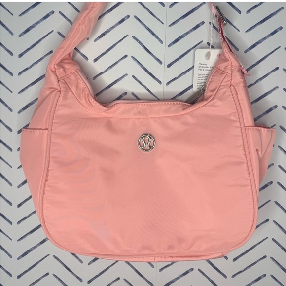 NWT Lululemon Inspired Pink Shoulder Nylon bag 4L - Picture 2 of 7
